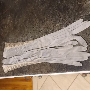 Vintage opera gloves